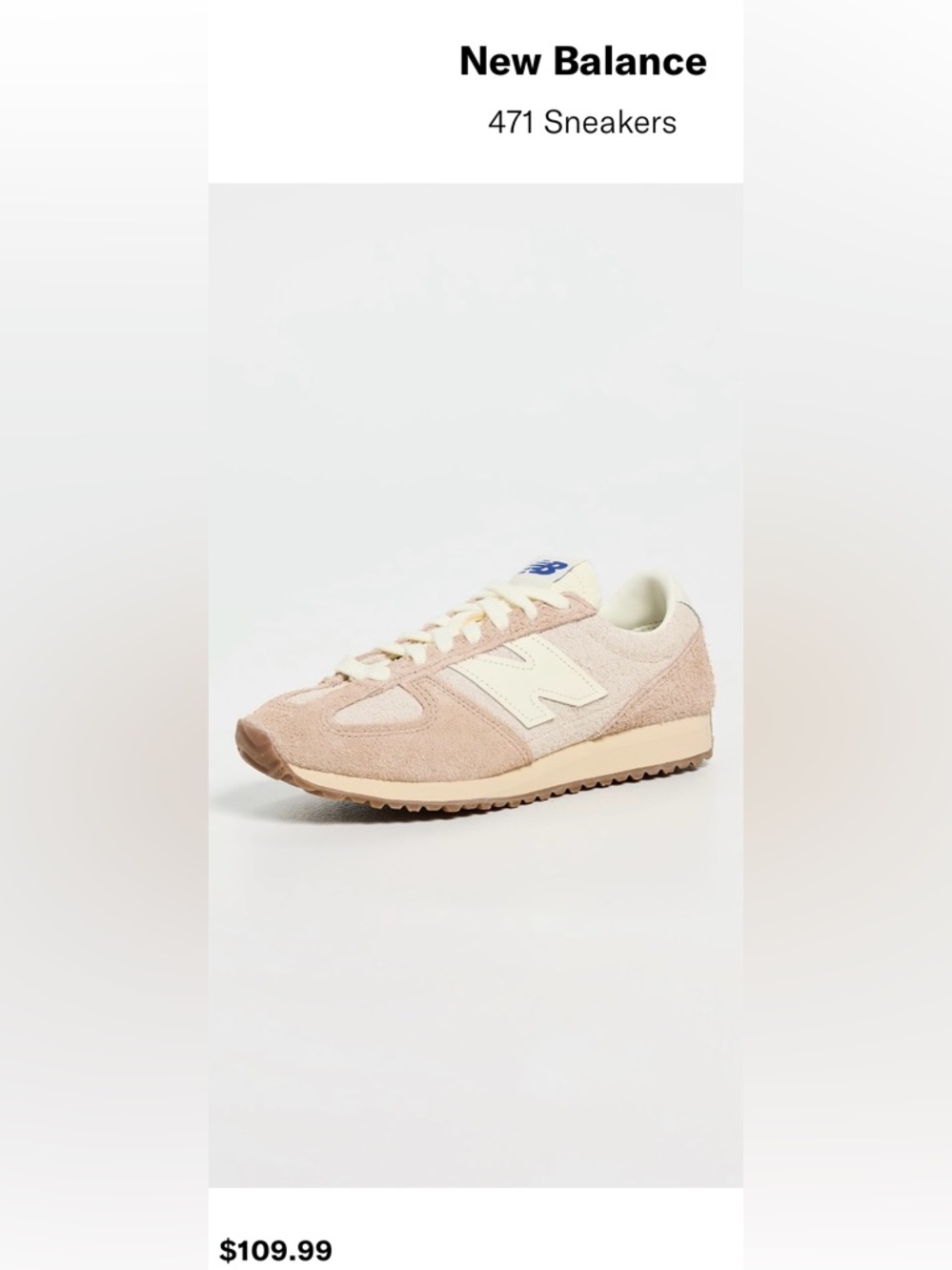 New Balance Women's Blush Pink Suede Retro Runner - Picture 3 of 14